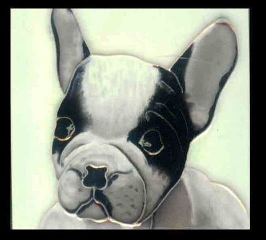 SD-060 4 x 4 in. Dog Set No.2 Ceramic Art Tile