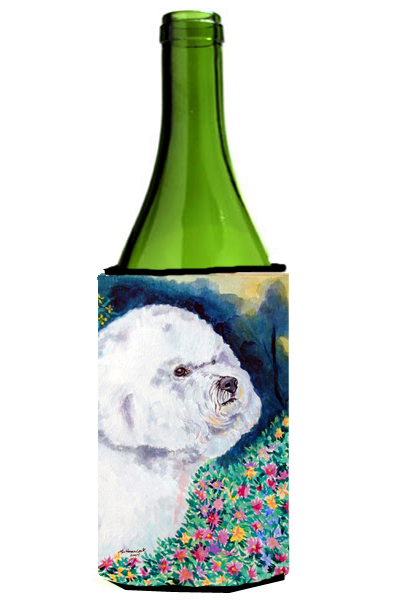 Picture of Carolines Treasures 7225LITERK Bichon Frise Wine bottle sleeve Hugger
