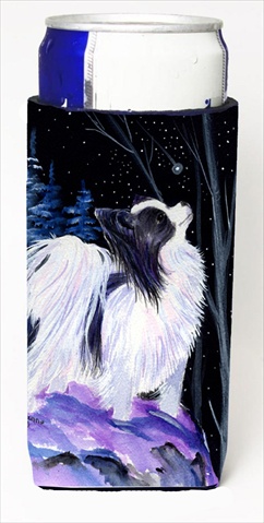 Starry Night Papillon Michelob Ultra bottle sleeves For Slim Cans