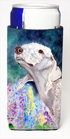 Bedlington Terrier Michelob Ultra bottle sleeves For Slim Cans