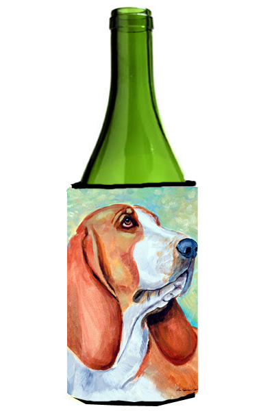 Picture of Carolines Treasures 7227LITERK Basset Hound Wine bottle sleeve Hugger