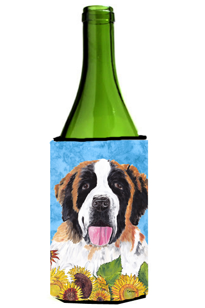 Saint Bernard Wine bottle sleeve Hugger