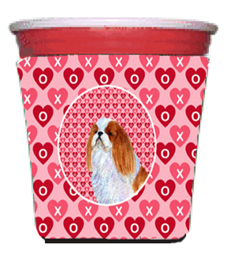 English Toy Spaniel Red Solo Cup bottle sleeve Hugger