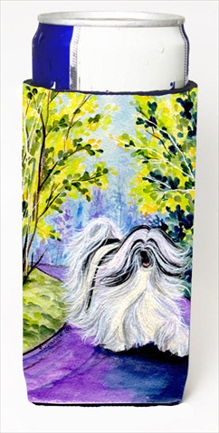 Tibetan Terrier Michelob Ultra bottle sleeves For Slim Cans