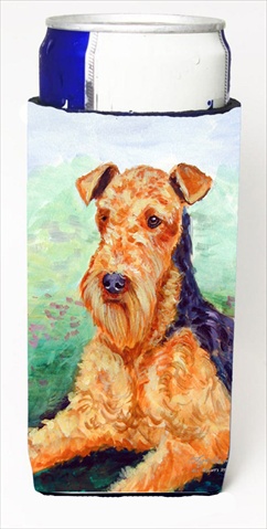 Airedale Terrier Michelob Ultra bottle sleeves For Slim Cans