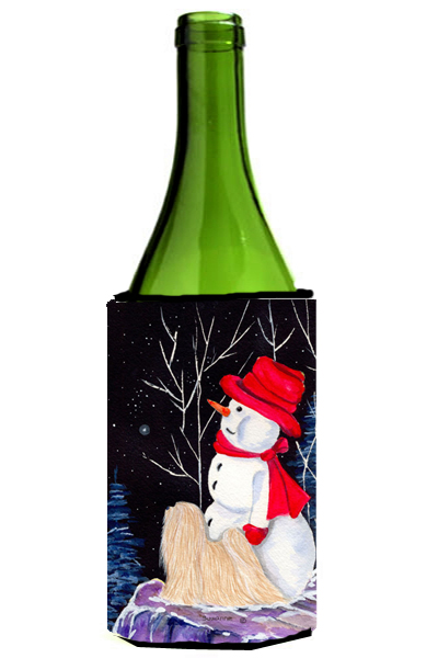 Picture of Carolines Treasures SS8644LITERK Lhasa Apso Wine bottle sleeve Hugger