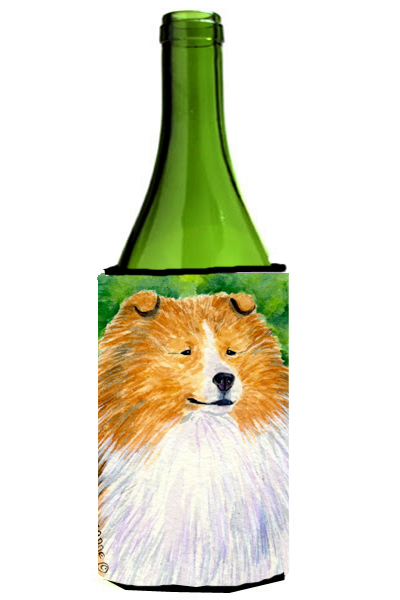 Sheltie Wine bottle sleeve Hugger