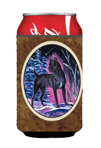 Starry Night Cane Corso Can Or bottle sleeve Hugger