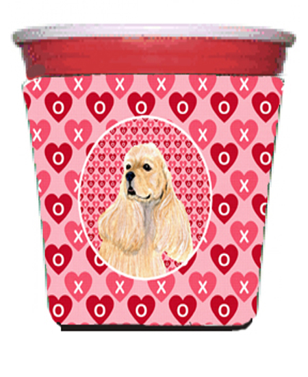 Cocker Spaniel Red Solo Cup bottle sleeve Hugger
