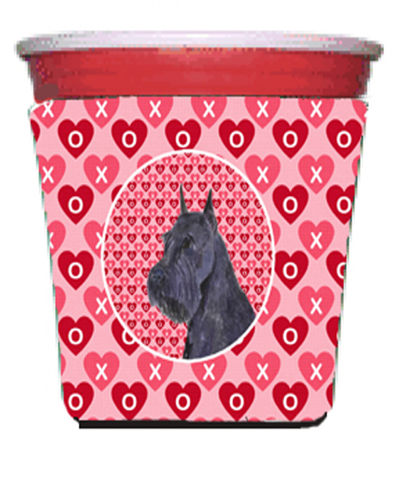 Schnauzer Red Solo Cup bottle sleeve Hugger