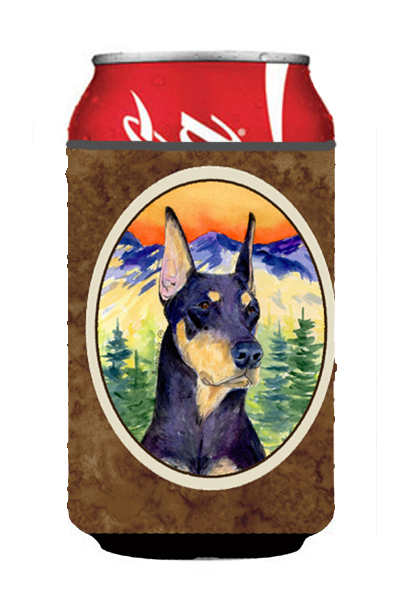 Picture of Carolines Treasures SS8658CC Doberman Can Or bottle sleeve Hugger