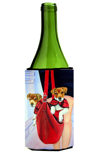 Picture of Carolines Treasures 7251LITERK Jack Russell Terrier Wine bottle sleeve Hugger