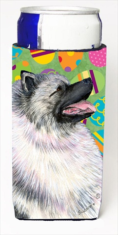 Keeshond Easter Eggtravaganza Michelob Ultra bottle sleeves For Slim Cans