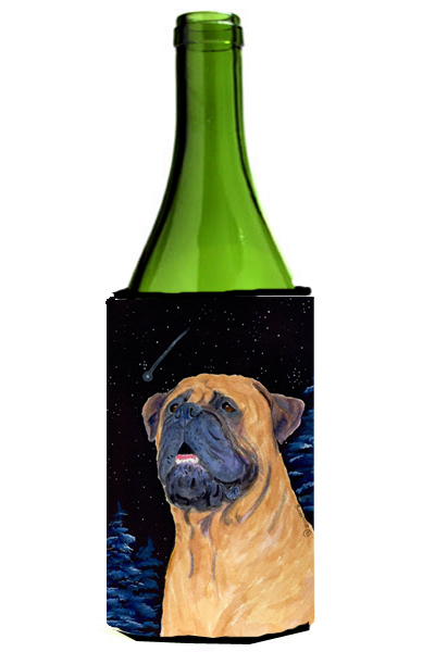 Picture of Carolines Treasures SS8672LITERK Bullmastiff Wine bottle sleeve Hugger