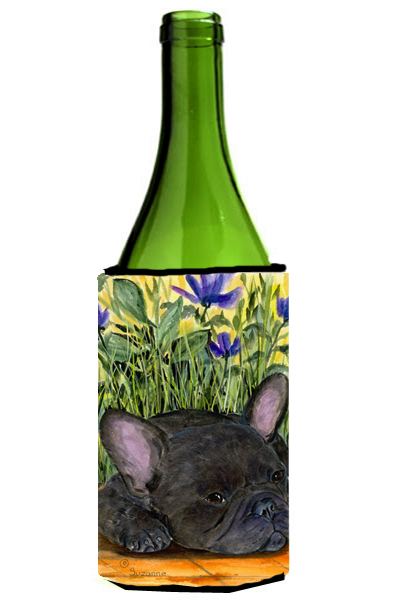 Picture of Carolines Treasures SS8674LITERK French Bulldog Wine bottle sleeve Hugger