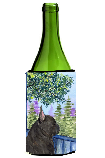 Picture of Carolines Treasures SS8675LITERK French Bulldog Wine bottle sleeve Hugger