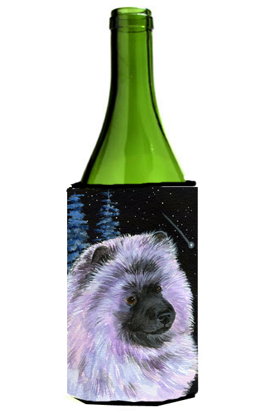 Starry Night Keeshond Wine bottle sleeve Hugger