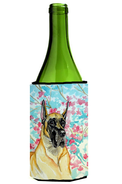 Picture of Carolines Treasures 7270LITERK Fawn Great Dane Wine bottle sleeve Hugger - 24 Oz.