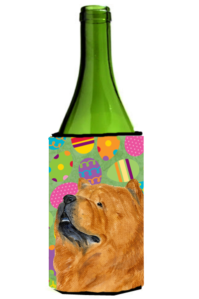 Chow Chow Easter Eggtravaganza Wine bottle sleeve Hugger - 24 Oz.