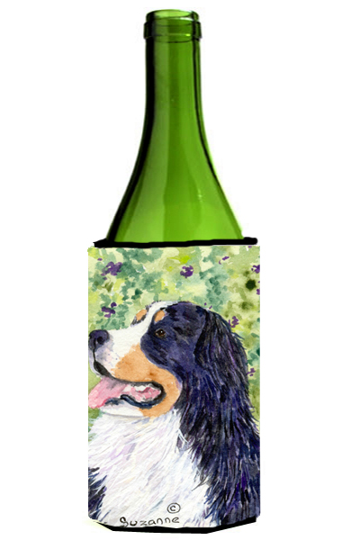 Bernese Mountain Dog Wine bottle sleeve Hugger - 24 Oz.