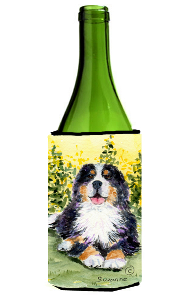 Bernese Mountain Dog Wine bottle sleeve Hugger - 24 Oz.