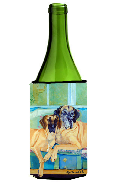 Picture of Carolines Treasures 7280LITERK Great Dane Wine bottle sleeve Hugger - 24 Oz.