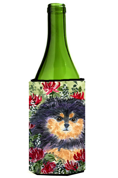 Pomeranian Wine bottle sleeve Hugger - 24 Oz.