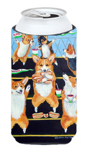 Go Team Corgi Tall Boy bottle sleeve Hugger - 22 To 24 Oz.