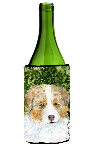Australian Shepherd Wine bottle sleeve Hugger - 24 Oz.