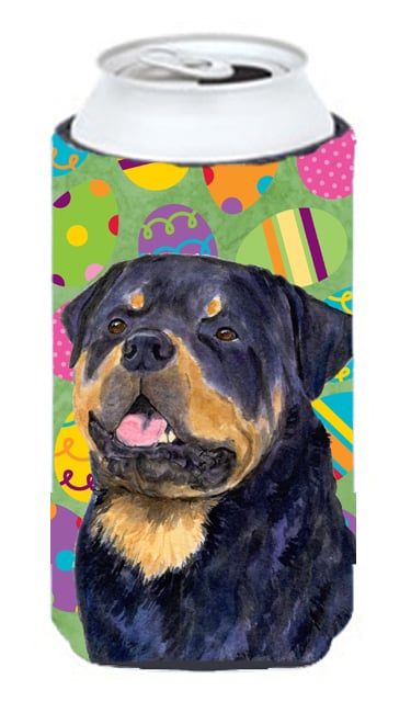 Rottweiler Easter Eggtravaganza Tall Boy bottle sleeve Hugger - 22 To 24 Oz.