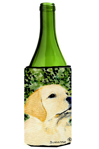 Picture of Carolines Treasures SS8803LITERK Labrador Wine bottle sleeve Hugger - 24 Oz.