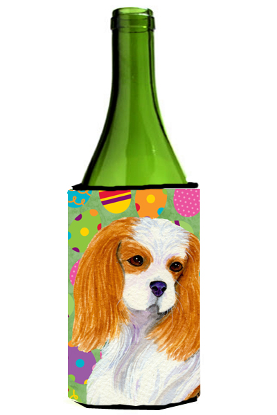 Cavalier Spaniel Easter Eggtravaganza Wine bottle sleeve Hugger - 24 Oz.