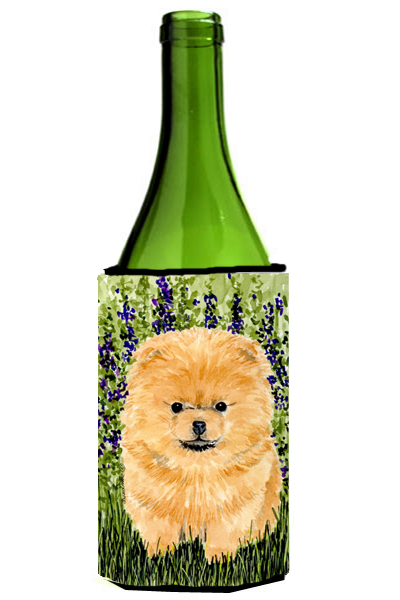 Pomeranian Wine bottle sleeve Hugger - 24 Oz.