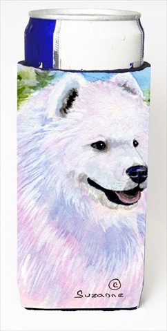 SS8755MUK Samoyed Michelob Ultra bottle sleeves For Slim Cans - 12 Oz.
