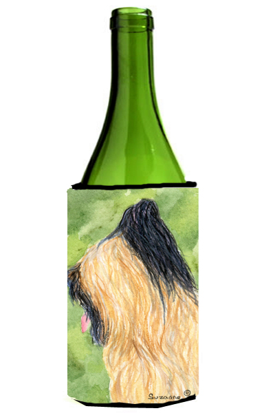 Picture of Carolines Treasures SS8783LITERK Briard Wine bottle sleeve Hugger - 24 Oz.