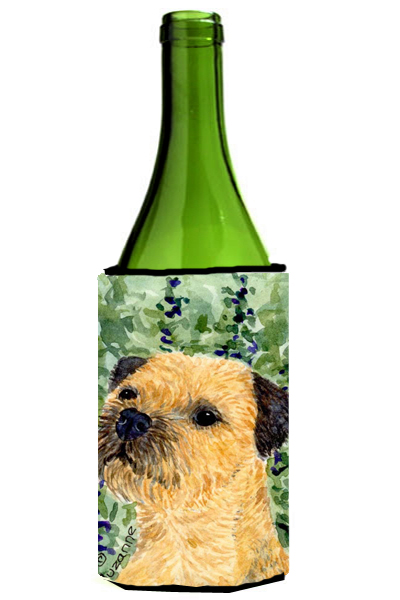 Picture of Carolines Treasures SS8801LITERK Border Terrier Wine bottle sleeve Hugger - 24 Oz.