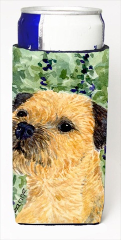 Border Terrier Michelob Ultra bottle sleeves For Slim Cans - 12 Oz.