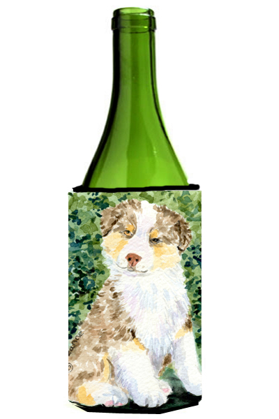 Australian Shepherd Wine bottle sleeve Hugger - 24 Oz.