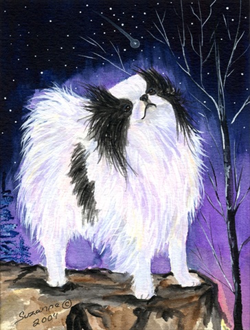 Japanese Chin Flag - Garden Size