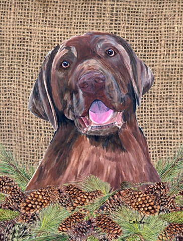 SC9039GF Labrador Flag - Garden Size
