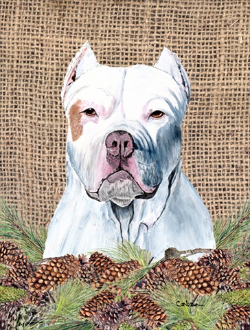 Pit Bull Flag - Garden Size
