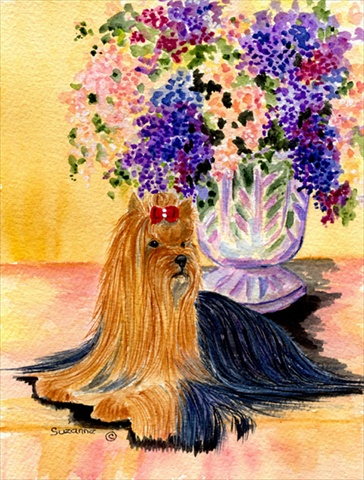 Yorkie Flag - Garden Size
