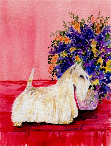 Scottish Terrier Flag - Garden Size