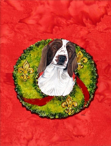 Welsh Springer Spaniel Flag - Garden Size
