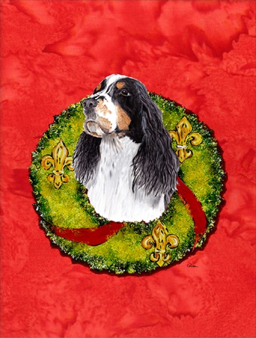 SC9092GF Springer Spaniel Flag - Garden Size
