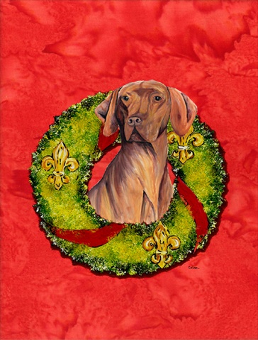Vizsla Flag - Garden Size