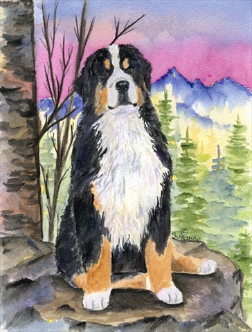 Bernese Mountain Dog Flag - Garden Size