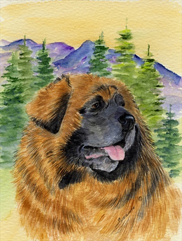Leonberger Flag - Garden Size- 11 x 15 in.
