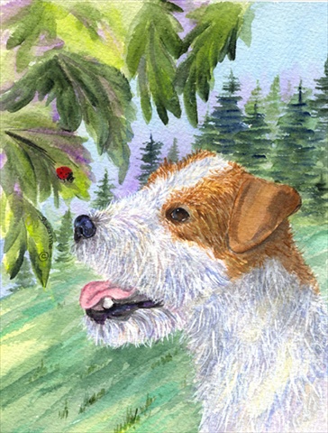 Jack Russell Terrier Flag - Garden Size, 11 x 15 in.