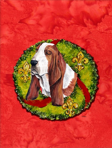 Basset Hound Flag - Garden Size, 11 x 15 in.